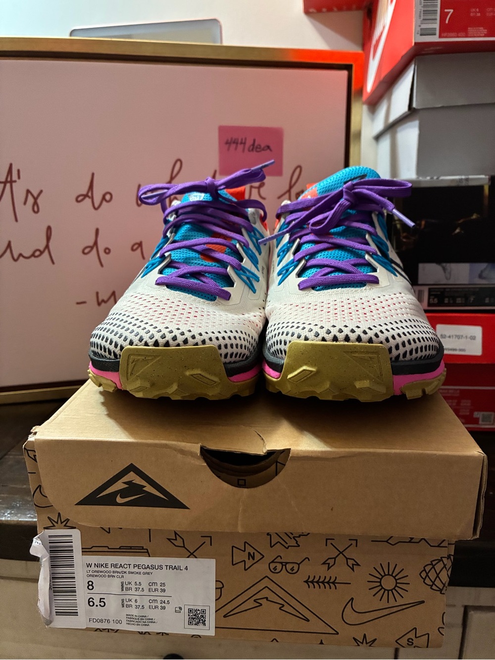 W Nike React Pegasus Trail 4